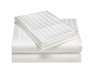 Otel Çarşafı Saten Çizgili Çift Kişilik 240X280cm 83 Tel – OTC832