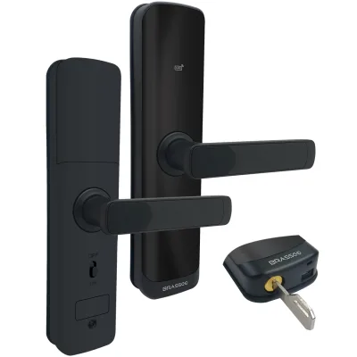Kartlı Otel Kapı Kilidi Black – KKT104