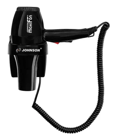 Johnson MaxiFön Otel Tipi Fön Makinesi 1600w – Siyah